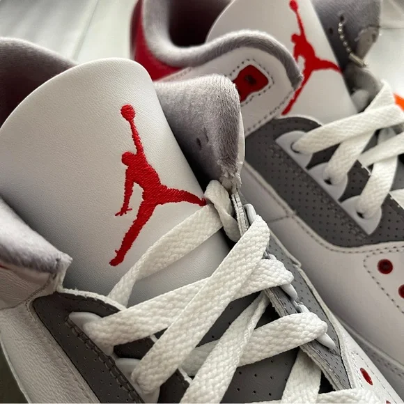 Nike Air Jordan 3 Retro Fire Red Men’s Basketball Shoes 10.5 DS